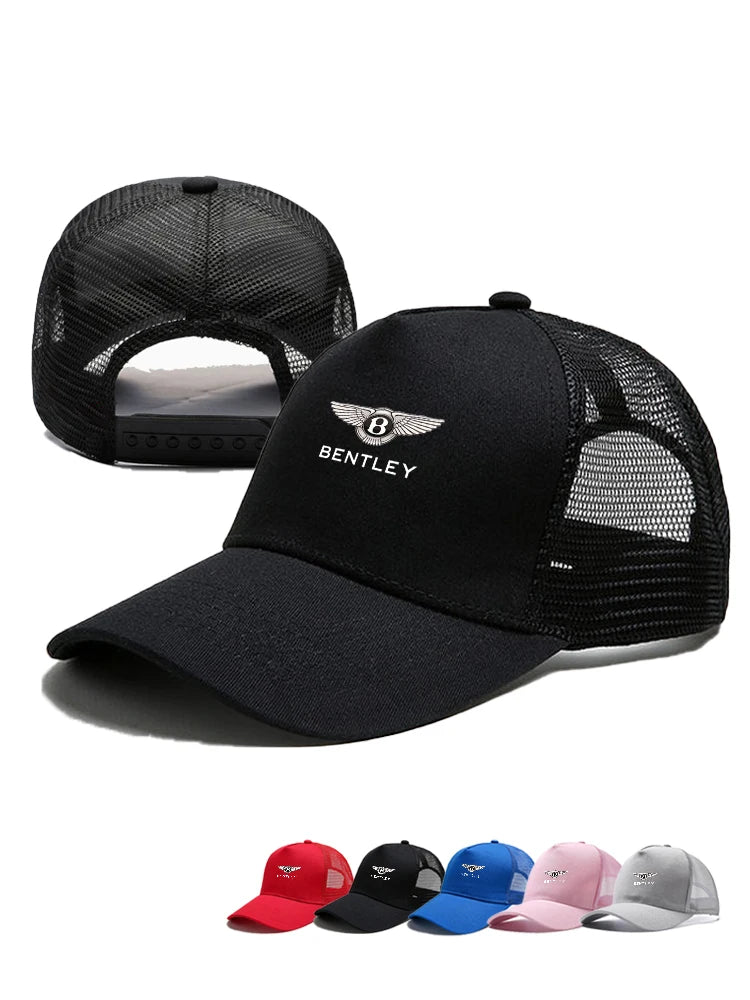 Summer Men Women Leisure Personalized Pure Cotton Baseball Cap for New Bentley Flying Spur Continental GT Bentayga Mulsanne