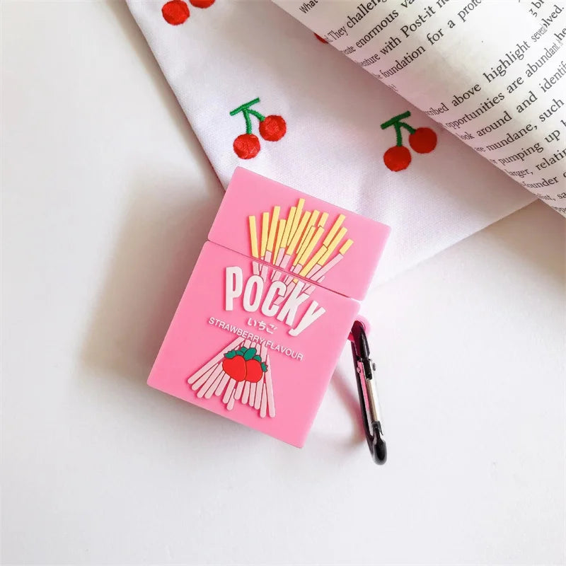 for AirPods Pro 3 Case Cartoon Ice Cream Snacks Earphone Cover for AirPods 4 Case Wireless Earbuds Cover for AirPods Pro 2 Case