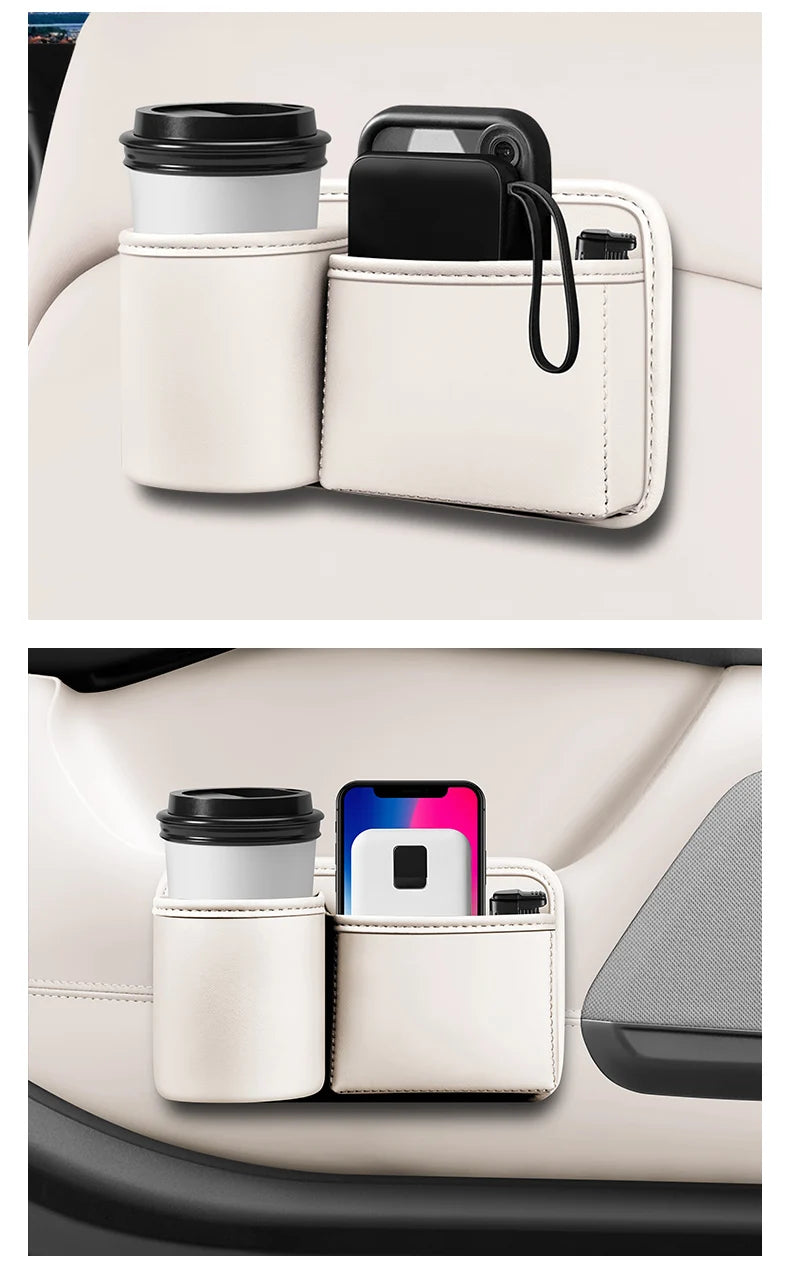 Toyota car seat back storage box multifunctional creative car water cup holder seat rear door storage box car supplies