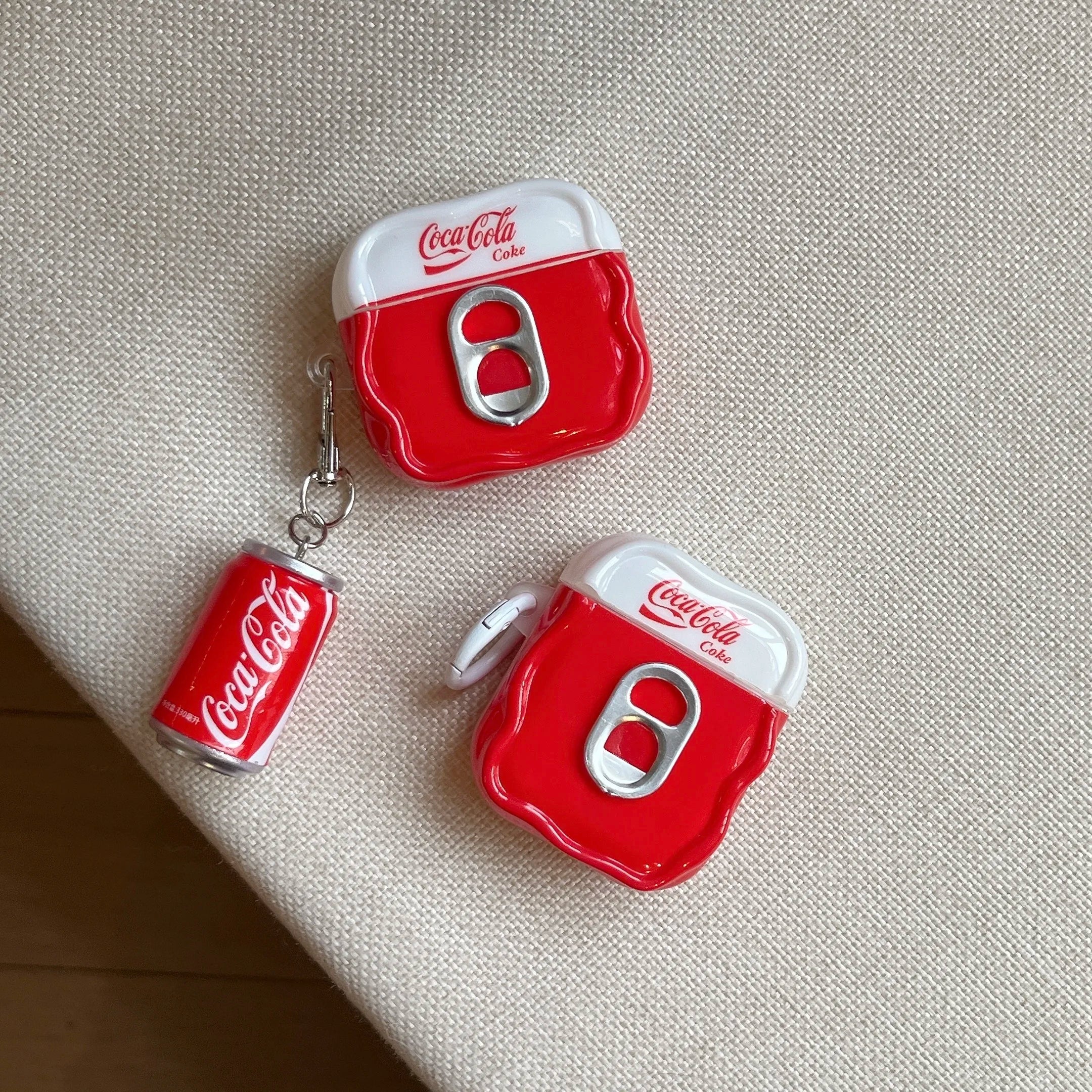 3D Fun Cola Earphone Men's Women's Protective Cover Suitable for Airpodspro3 pro2 pro Airpods4 3 2 1 Shockproof Protective Cover