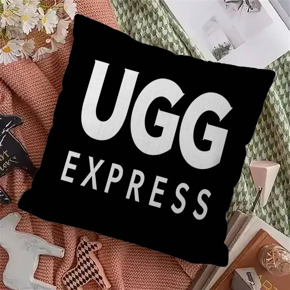 Cool U-UGGS Pillowcase toon Gift Cushion Cover Bedroom Home Sofa Chair Seat Decor pillow case