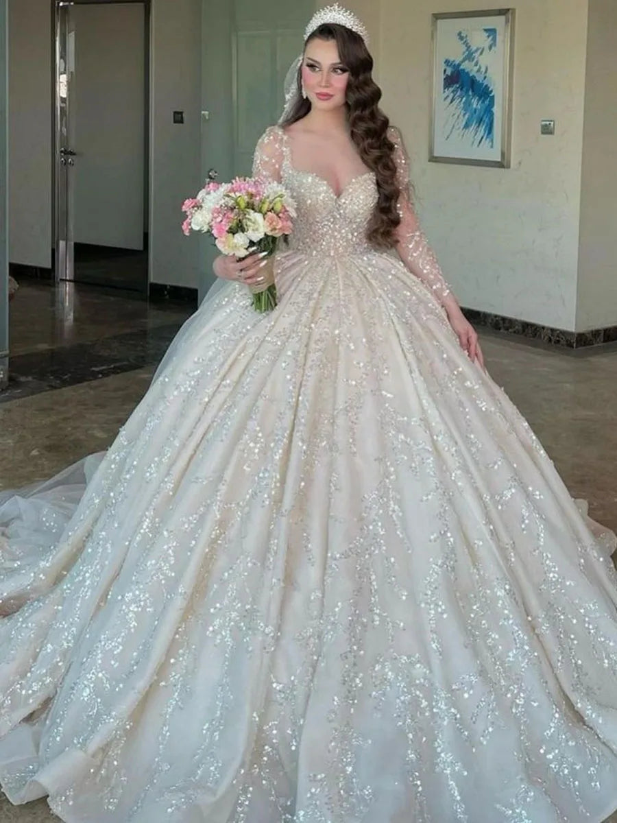 bespoke lace wedding dress