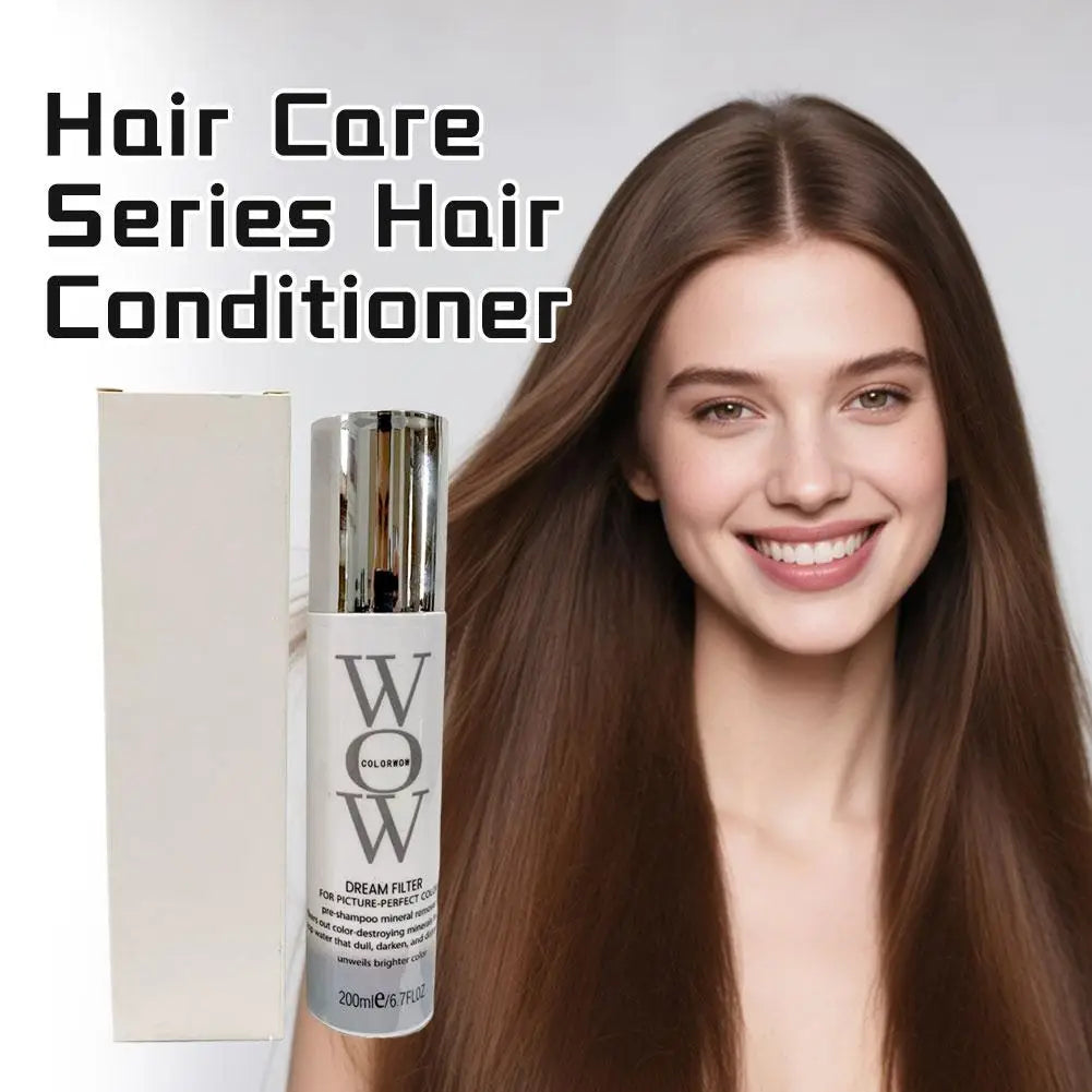 Colorn Wow Anti-Frizz Conditioner Mousse Volume Defining Spray Super Natural Softness Root Smoothing And Smoothing Hair Serum