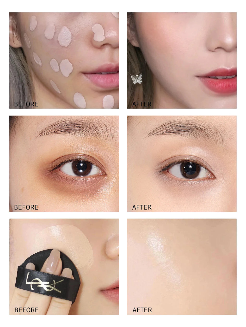 Yves Saint Laurent Le Cushion Encre De Peau-Luminous Matte Cushion Foundation SPF 33/ PA++  All Day Flawless Coverage Shine-Free