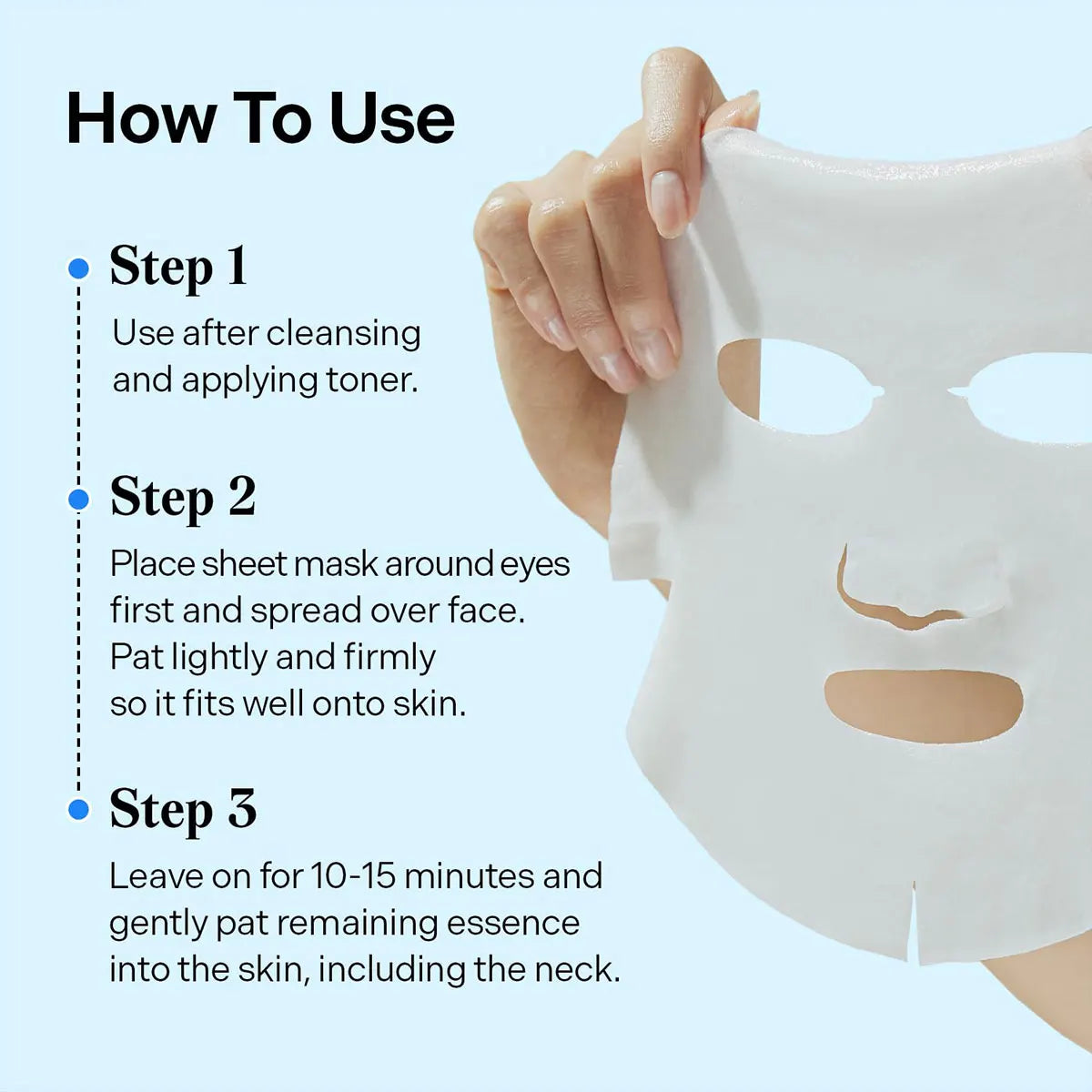 Torriden DIVE-IN Hyaluronic Acid Facial Sheet Masks 10pcs,Thin & Skin-Fit,Deep Hydration,Weekly Treatment,K-Beauty,Korean Makeup
