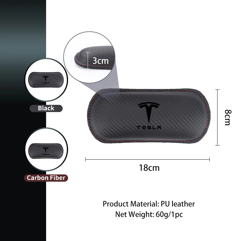 Car r Valve Core Knee Leg Protective Pad Foot Armrest Cushion For Tesla Model 3 Model S Model X Model Y Roadster