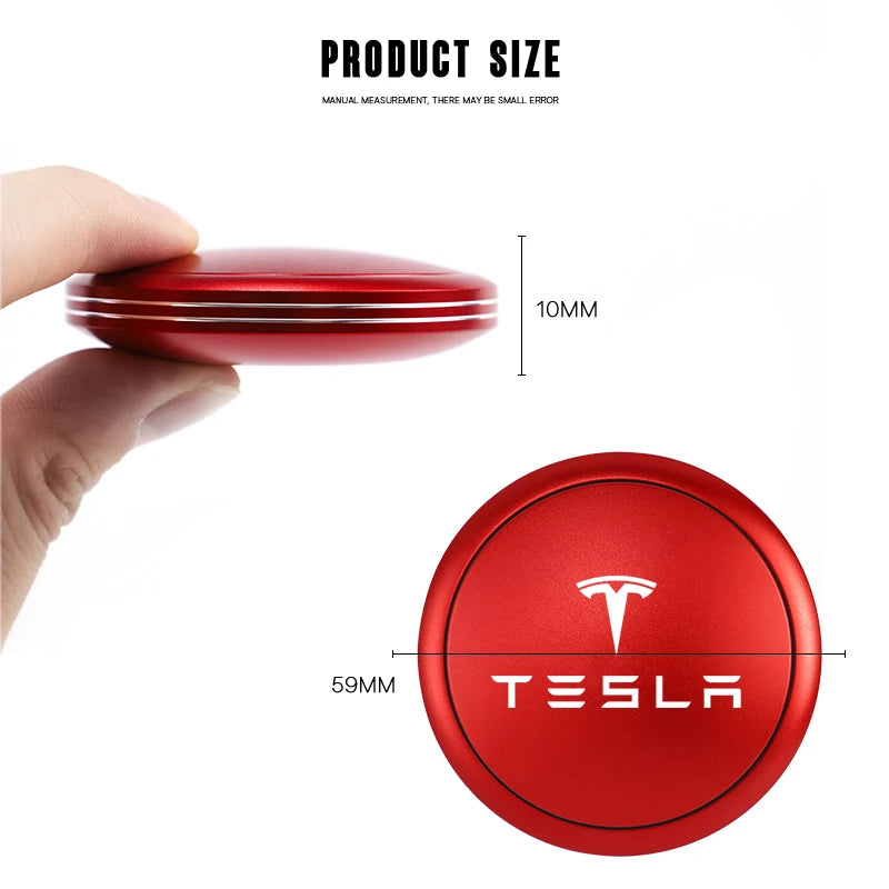 Car Perfume Air Freshener Fragrance Diffuser Interior Accessories For Tesla Model 3 Y S X Cybertruck Juguete Roadster Coil