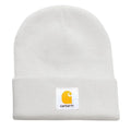 Unisex Knitting Wool Beanie Skullies For Men Women Color Elastic  Hat Fashion Label Outdoor Ear Warmer Pullover Cap