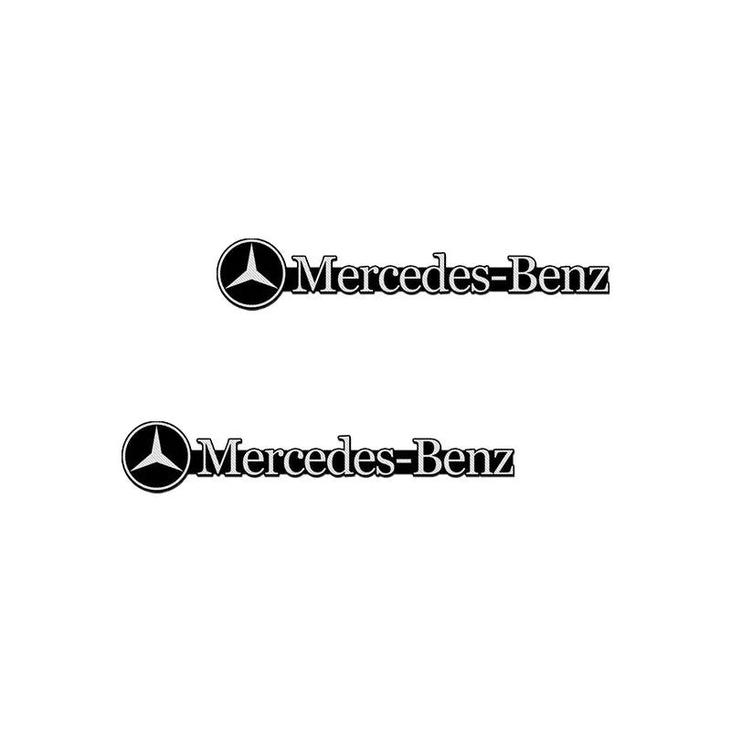 Car Audio Decoration Badge Modified Logo Audio Stickers For Mercedes-Benz AMG GT CLS GLC GLK W211 W221 W220 W163 W164 W203 W204
