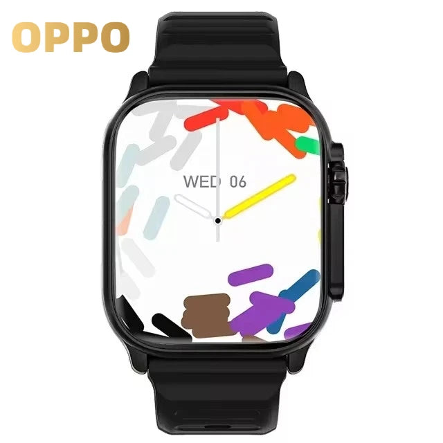 OPPO T900 Ultra Smart Watch Men 49mm Series 9 AMOLED Screen NFC Compass Waterproof For Apple Watch IWO Ultra 9 Wholesale NEW