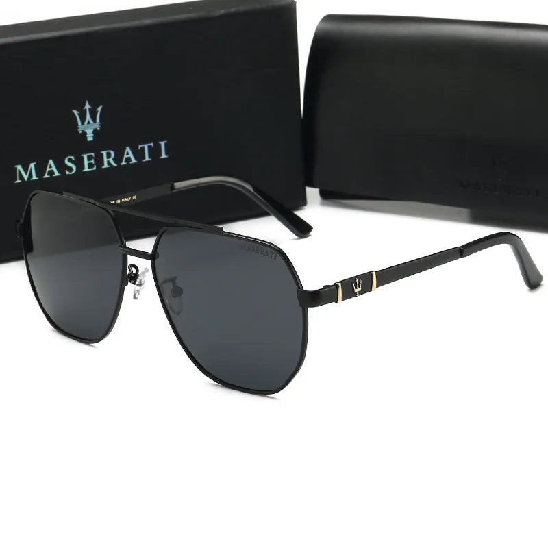 Car Luxury Men Polarized Sunglasses Anti Glare Driver Goggle For Maserati Quattroporte Spyder Levante Coupe GranTurismo