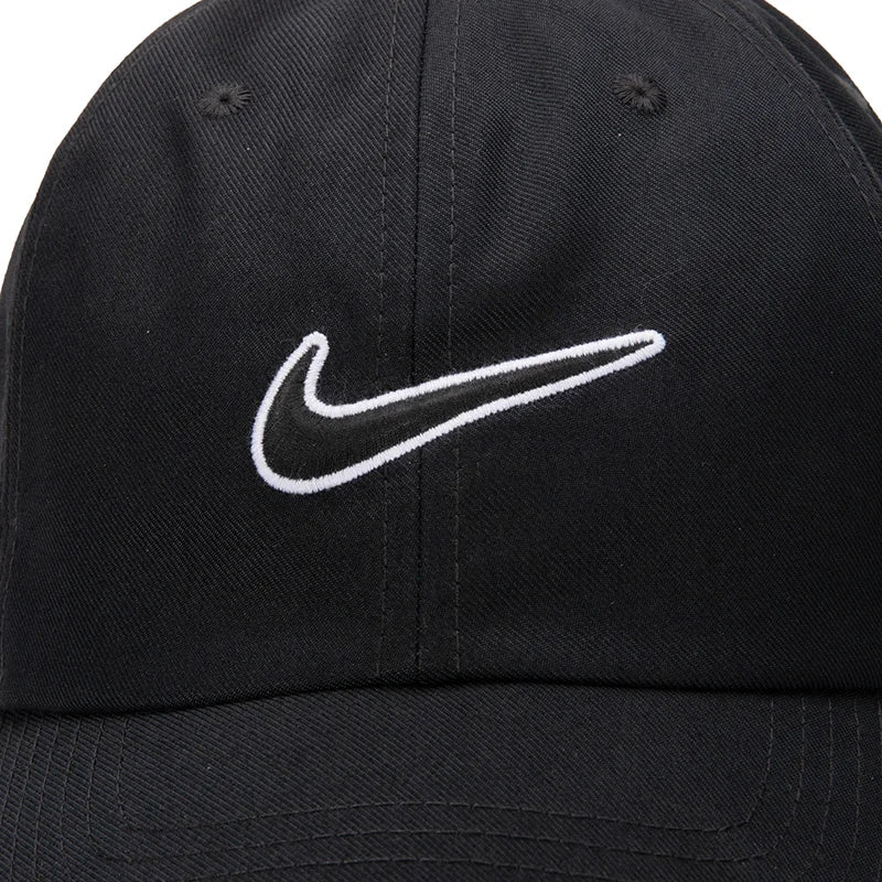 Nike Men's Hat Women's Hat Sports Casual Hat Black Running Outing Travel Hat Fb5369-010