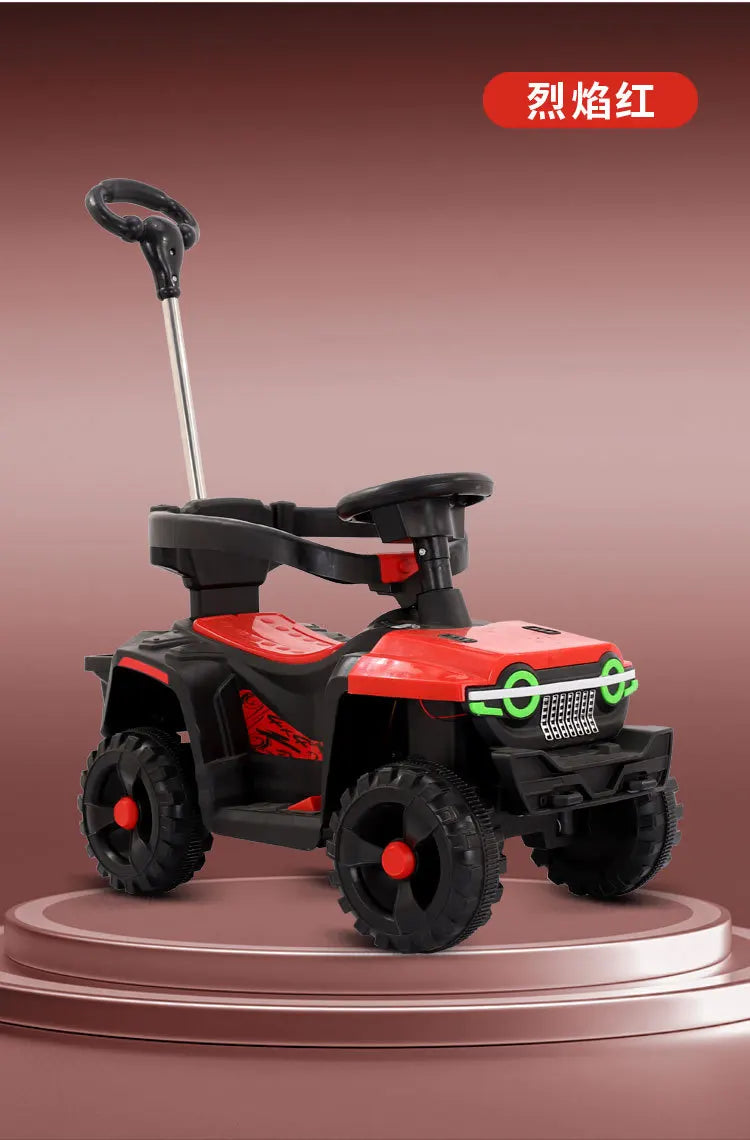 Remote Control 1-6-Year-Old Children's Electric Four-Wheel Motorcycle Off-Road Vehicle Can Accommodate Passengers