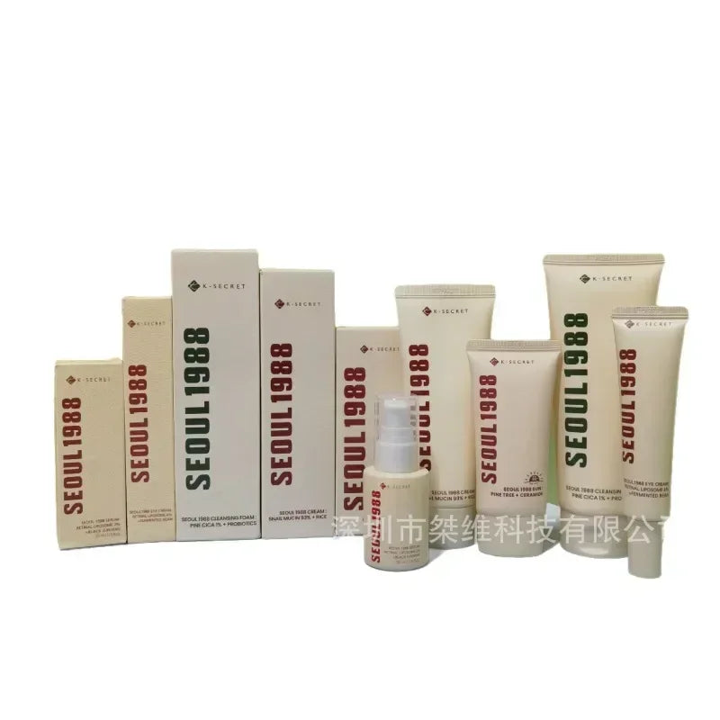 Ksecret Seoul 1988 Essence Moisturizing/4% Retinol Eye Cream/Sunscreen/Snail Cream/Face Cleanser Facial Skin Care Products