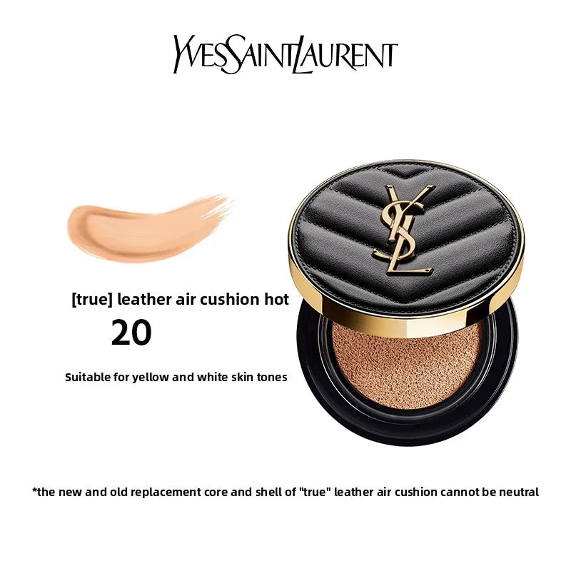 YSL New Leather Cushion - High Coverage, Transfer - Resistant, Perfect Birthday Makeup Gift for Her