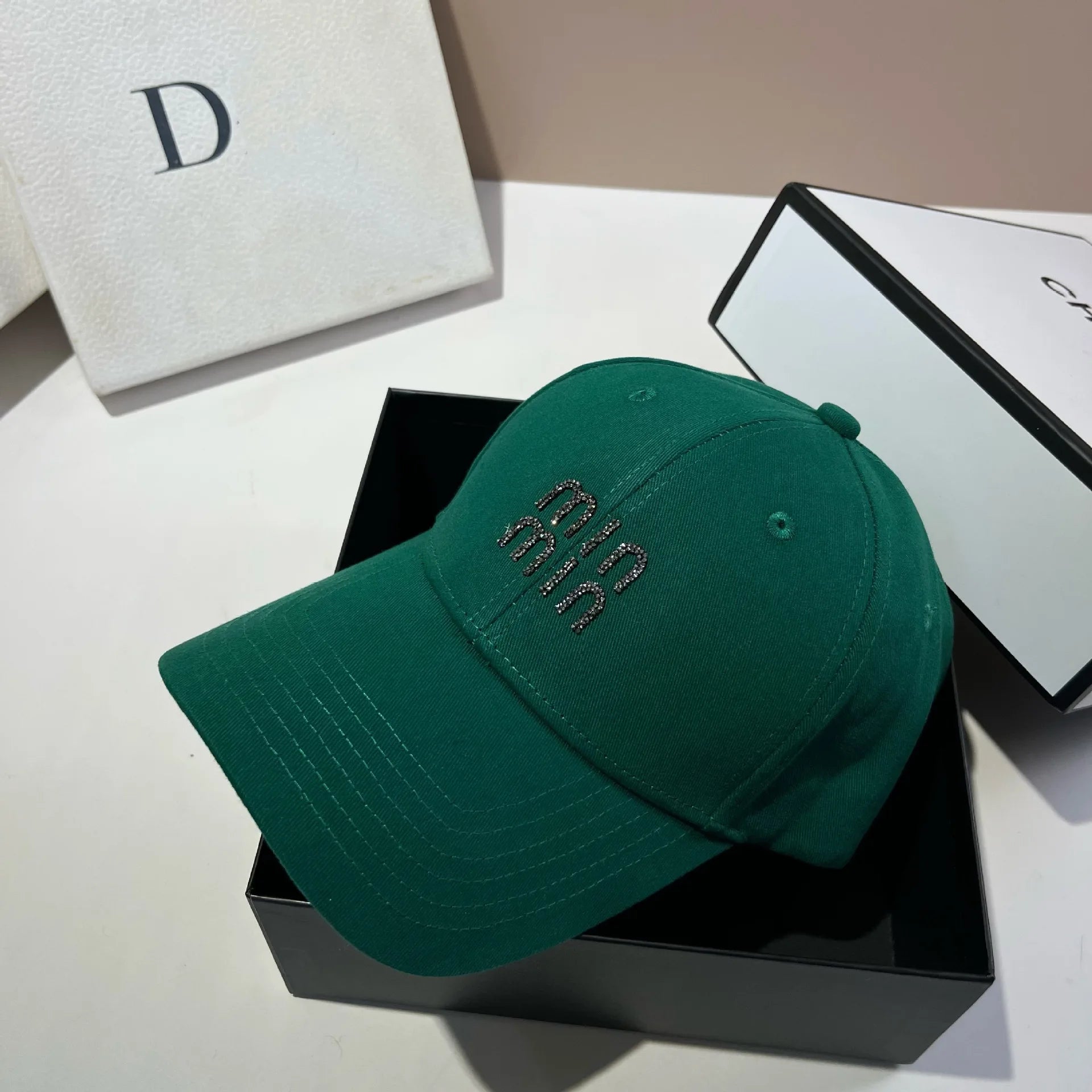 MI Hardtop Cotton Baseball Cap Versatile For All Seasons Multi-Color Duckbill Cap Fashionable Daily Casual Sports Cap