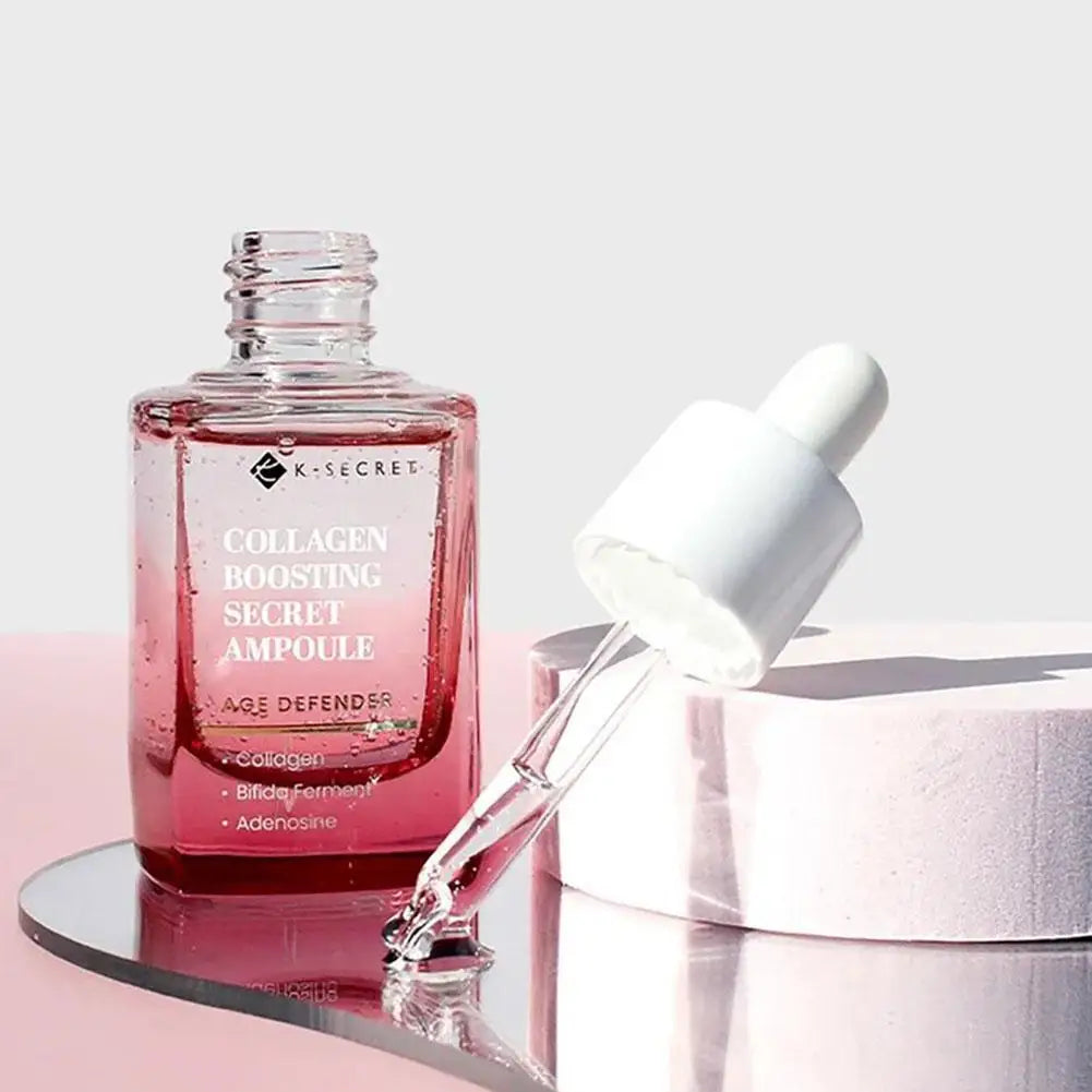 K-SECRET Collagen Facial Mask Essence Shrink Pores Moisturizing Nourishing Firming Line Smoothing Skin Care Product