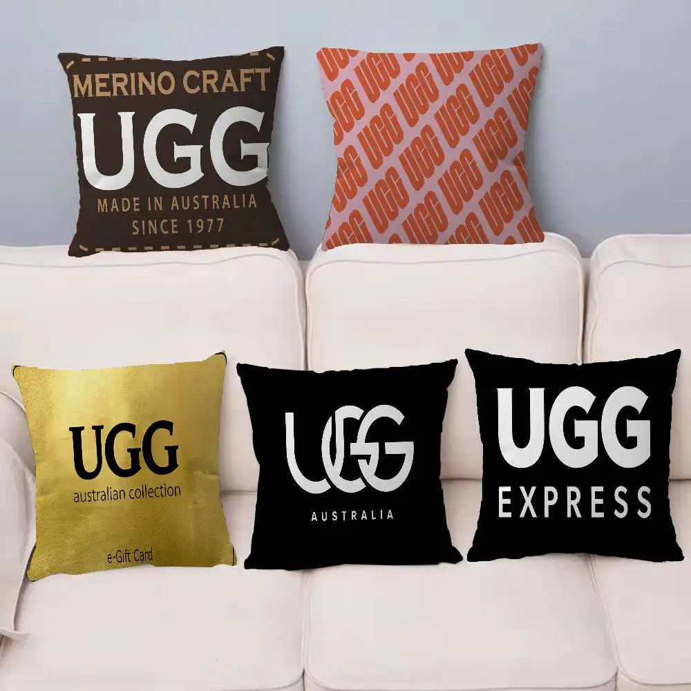 Cool U-UGGS Pillowcase toon Gift Cushion Cover Bedroom Home Sofa Chair Seat Decor pillow case