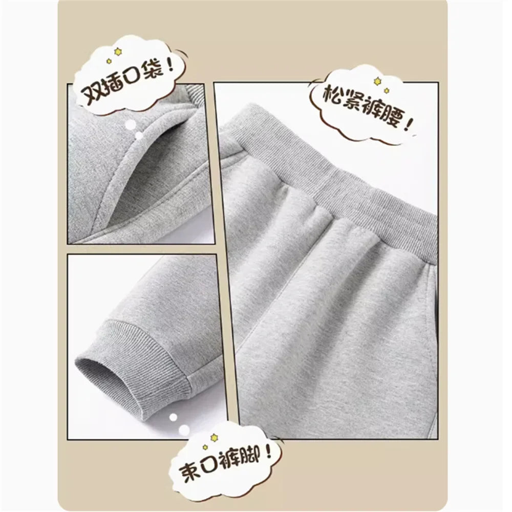 Toddler Girl 2Pcs Outfit: Music Rabbit Cartoon Sweatshirt + Black Pants Kids Casual Clothing Set Kids Tracksuit (3-14Y)  YL01