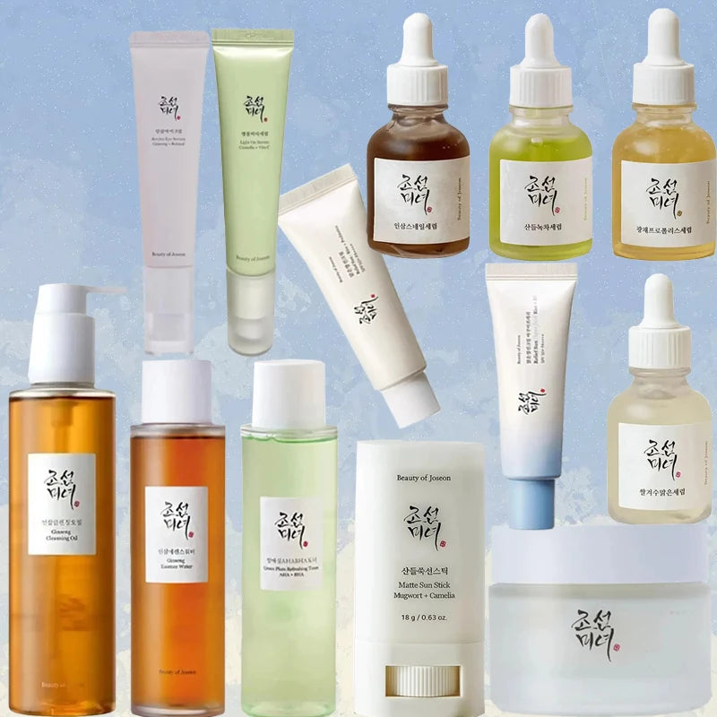 Beauty of Joseon Clear Rice Sunscreen UV Protection 5 Kinds of Essence Anti Oxidant Facial Cleanser Eye Cream Fade Dark Circles