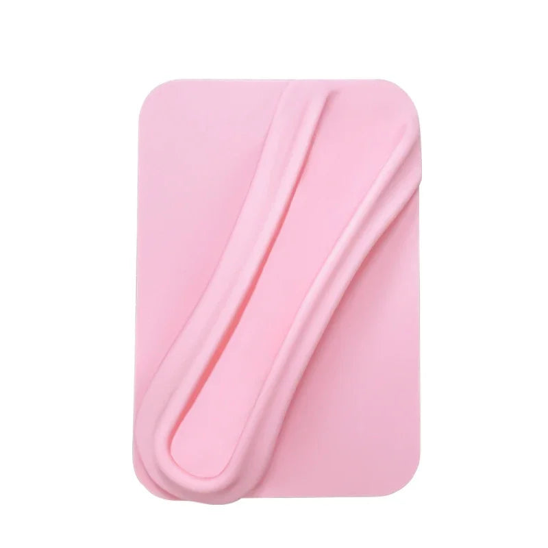 Lip Gloss Lipstick Lip Holder Soft Silicone Strong Adhesive Stand for IPhone 15 14 16 Pro Max Samsung S24 S25 Universal Bracket