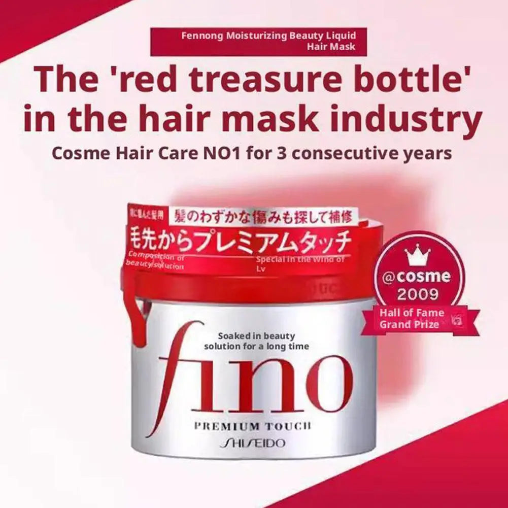 Fino Oil Control Fluffy Shampoo Conditioner Controls Oil Deeply Nourish Improve Frizz High Permeability Hair Improves Frizz