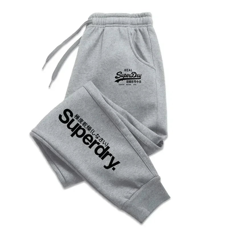 Outdoor sports jogging pants, men's daily casual pants, fashionable Harajuku street pants