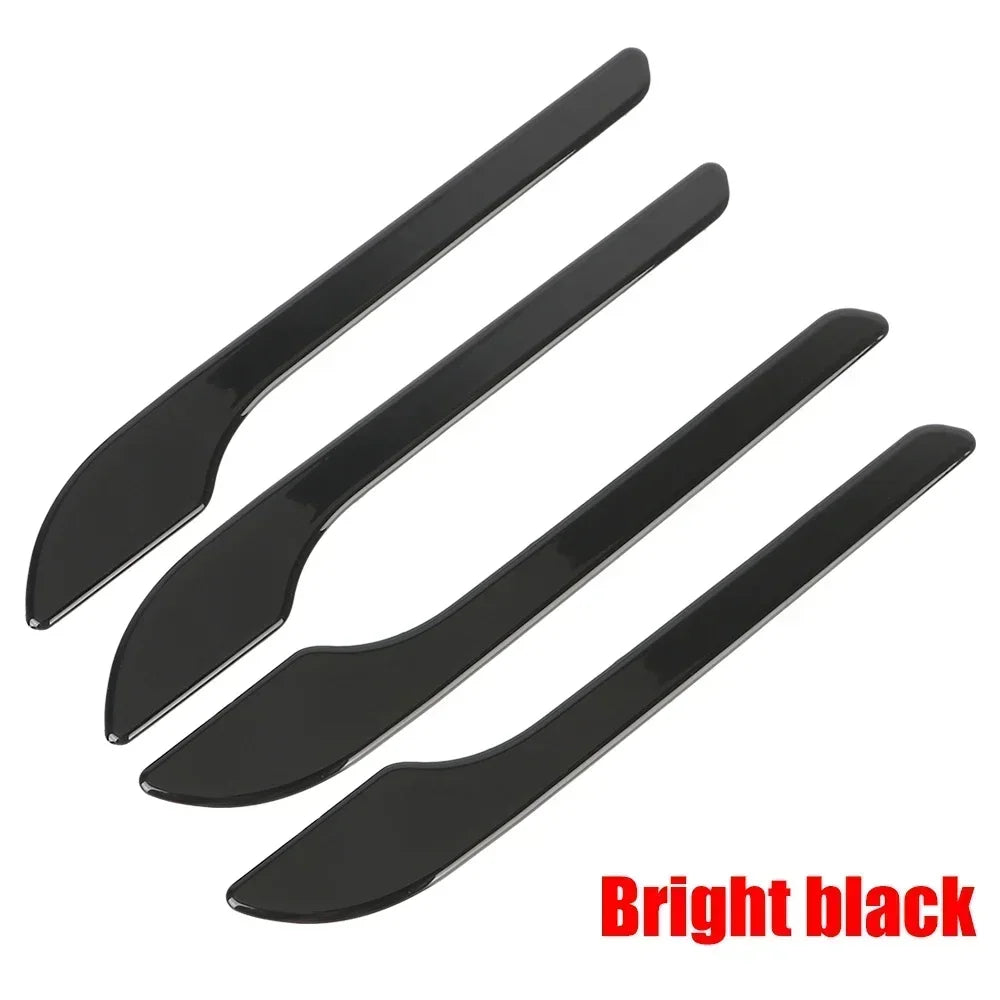 Door Handle Sticker for Tesla Model 3/Y/3 Highland Model Y Juniper 2025 Carbon Fiber Door Protector Wrap Cover Paste Accessories
