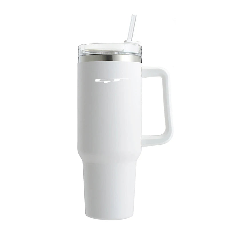Vacuum Flask Travel Thermal Cup Stainless Steel Coffee Mug For Kia Stinger Sonet Ceed Stonic Optima K7 K5 K8 K3 Seltos Telluride