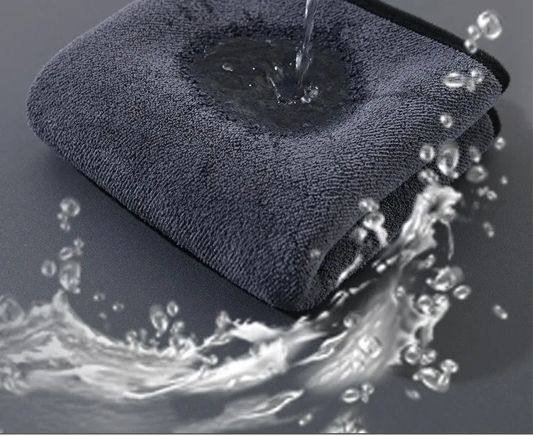 Microfiber Towel Car Wash Thickened Soft Detailing Cleaning Cloth for Rolls-Royce Cullinan Phantom Ghost Wraith Dawn Accessories