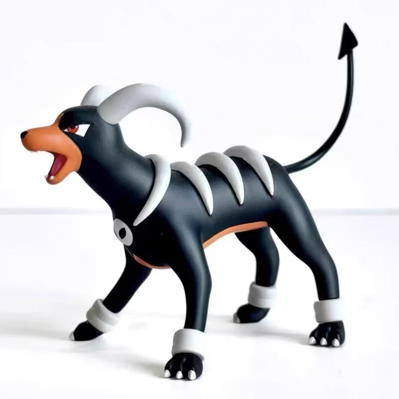 3pcs/set Anime Pokemon Figure Houndoom Figures Houndour Action Figures Pvc Collection Model Toys  Gifts