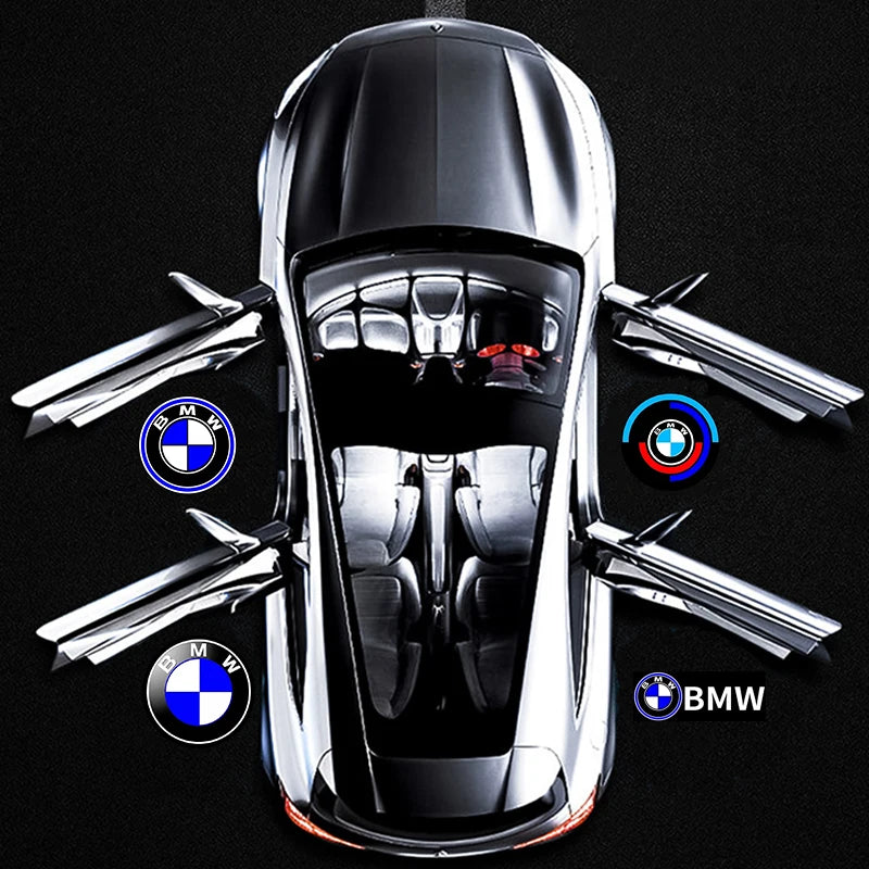 LED Car Door logo Projector Lamps Welcome Light BMW E90 E91 F20 E92 E93 E60 E61 F10 F07 E63 E64 F12 F13 F30 E87 F20 Accessories