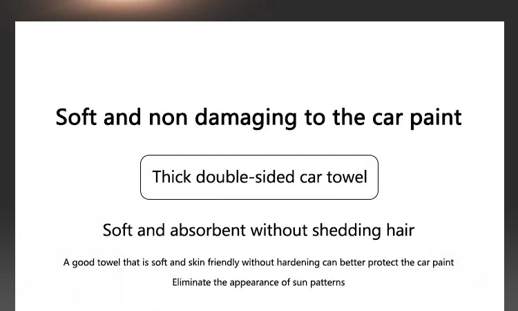 Microfiber Towel Car Wash Thickened Soft Detailing Cleaning Cloth for Rolls-Royce Cullinan Phantom Ghost Wraith Dawn Accessories