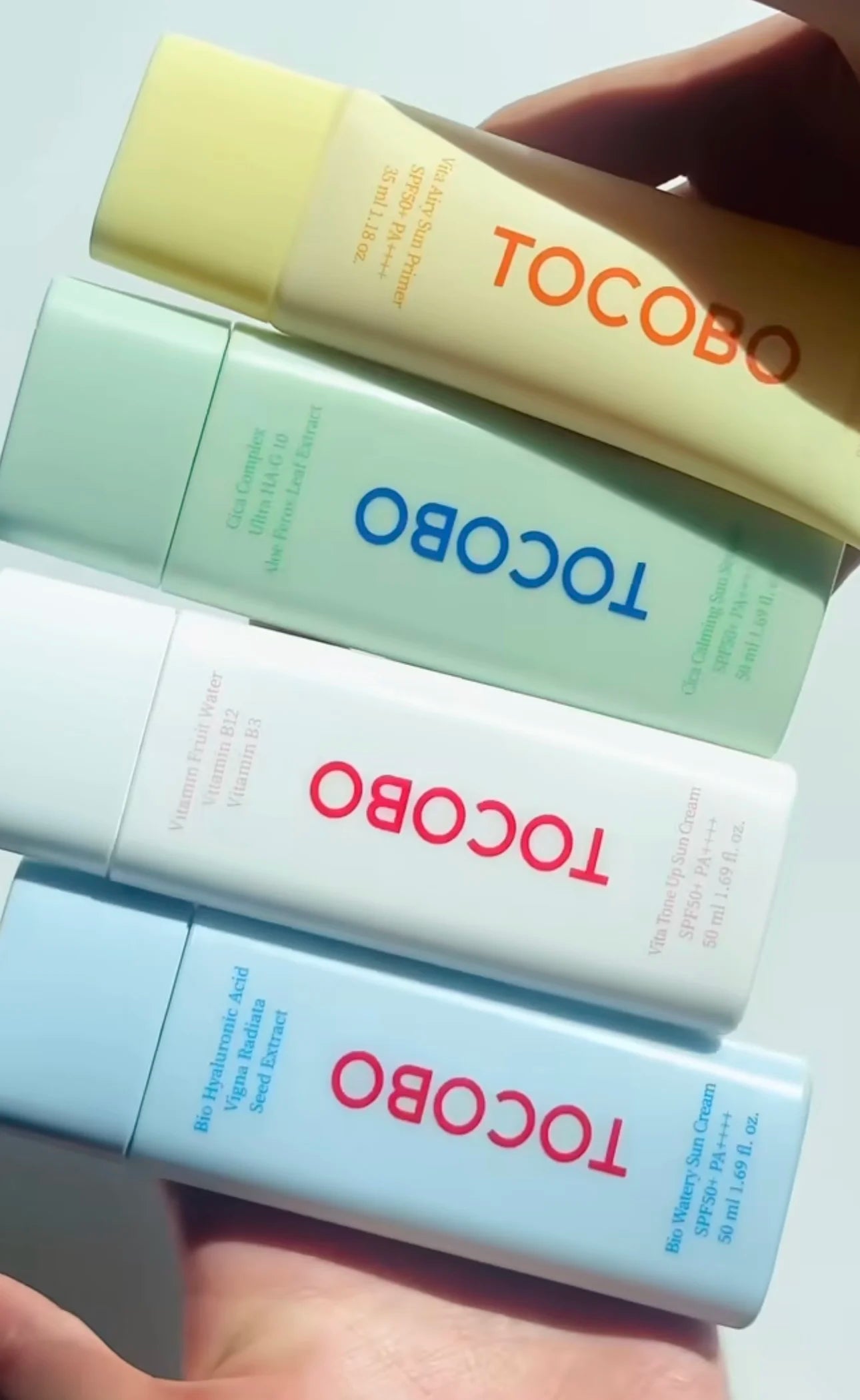 Tocobo Cotton Soft Sun Stick Face Oil-Control Matte Centella Cica Calming Toneup Korea Sunscreen Bio Watery Waterproof Sun Cream