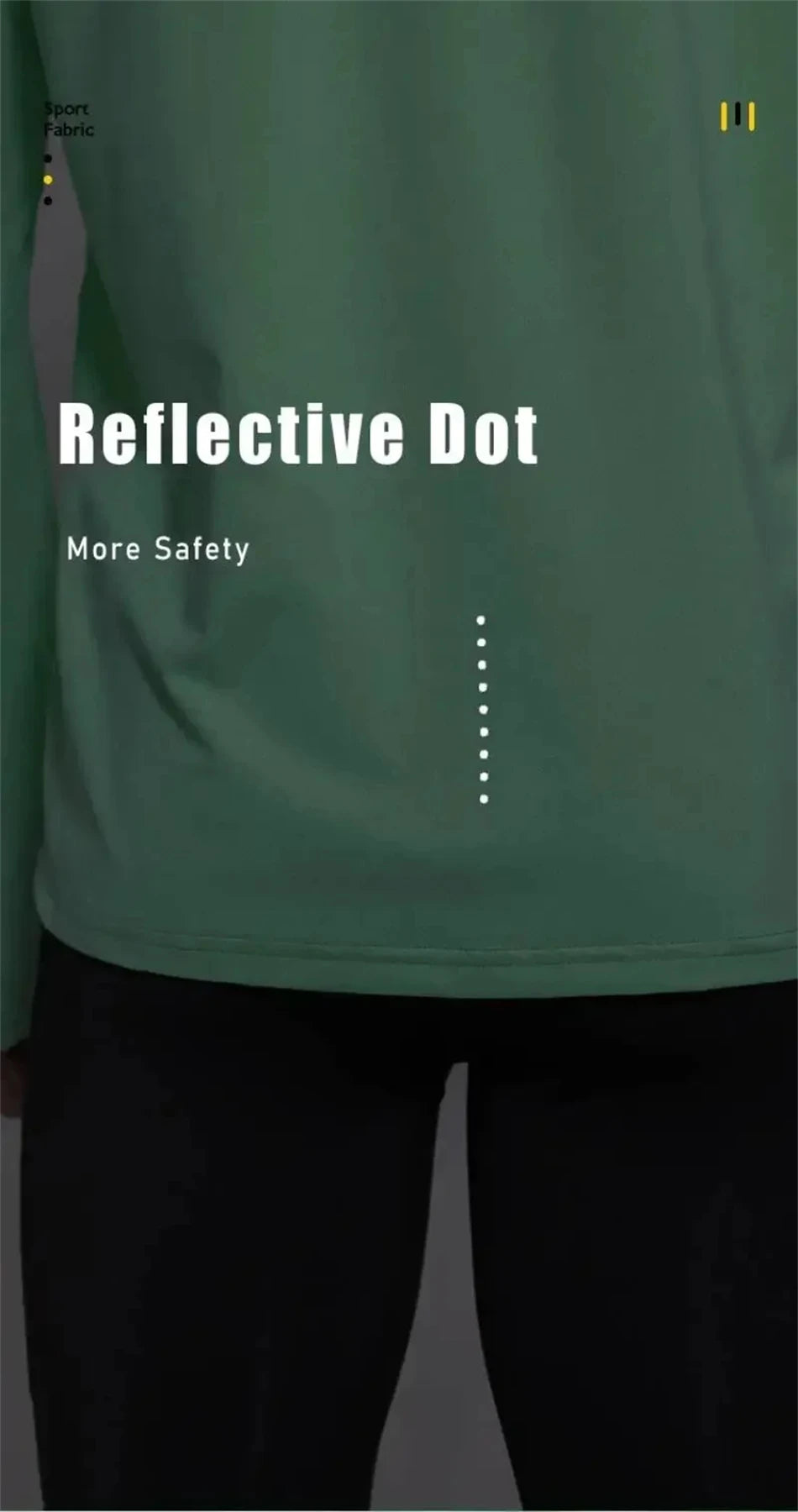 Mens Autumn Running T-Shirt Long Sleeve Anti-UV Workout Tops Shirts Training Shirt with Thumb Hole Anti-Static Cuff Quick Drying