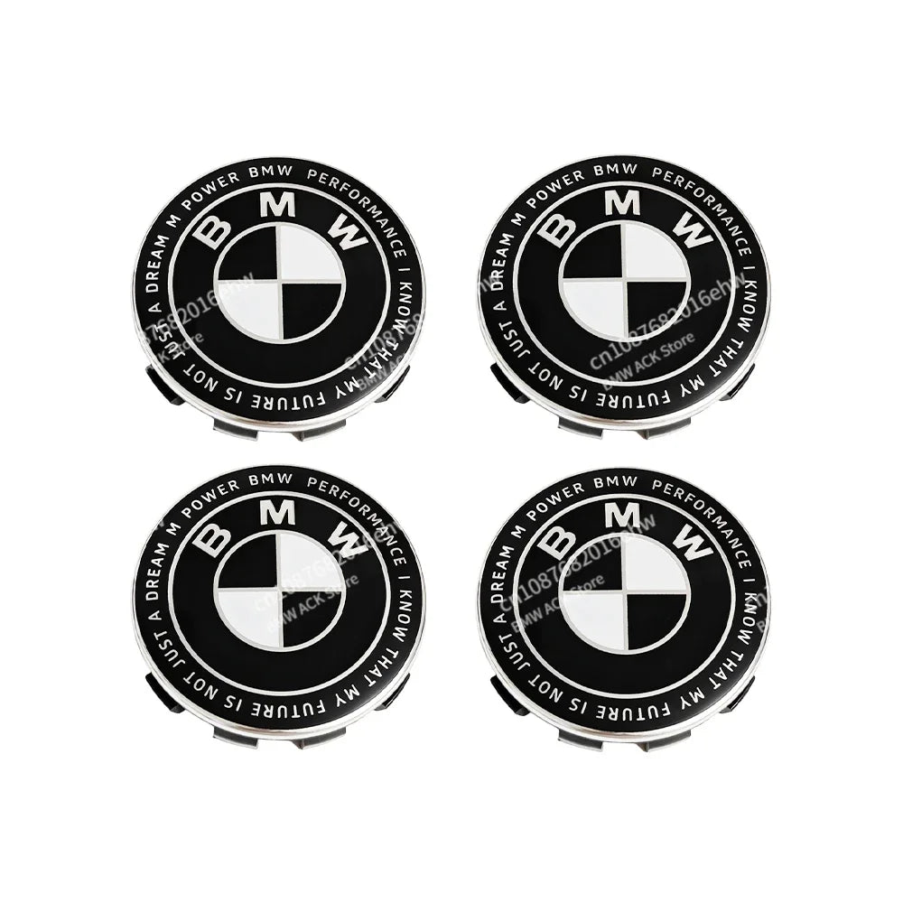 4pcs Car Wheel Center Caps 56mm/68mm Diameter for BMW