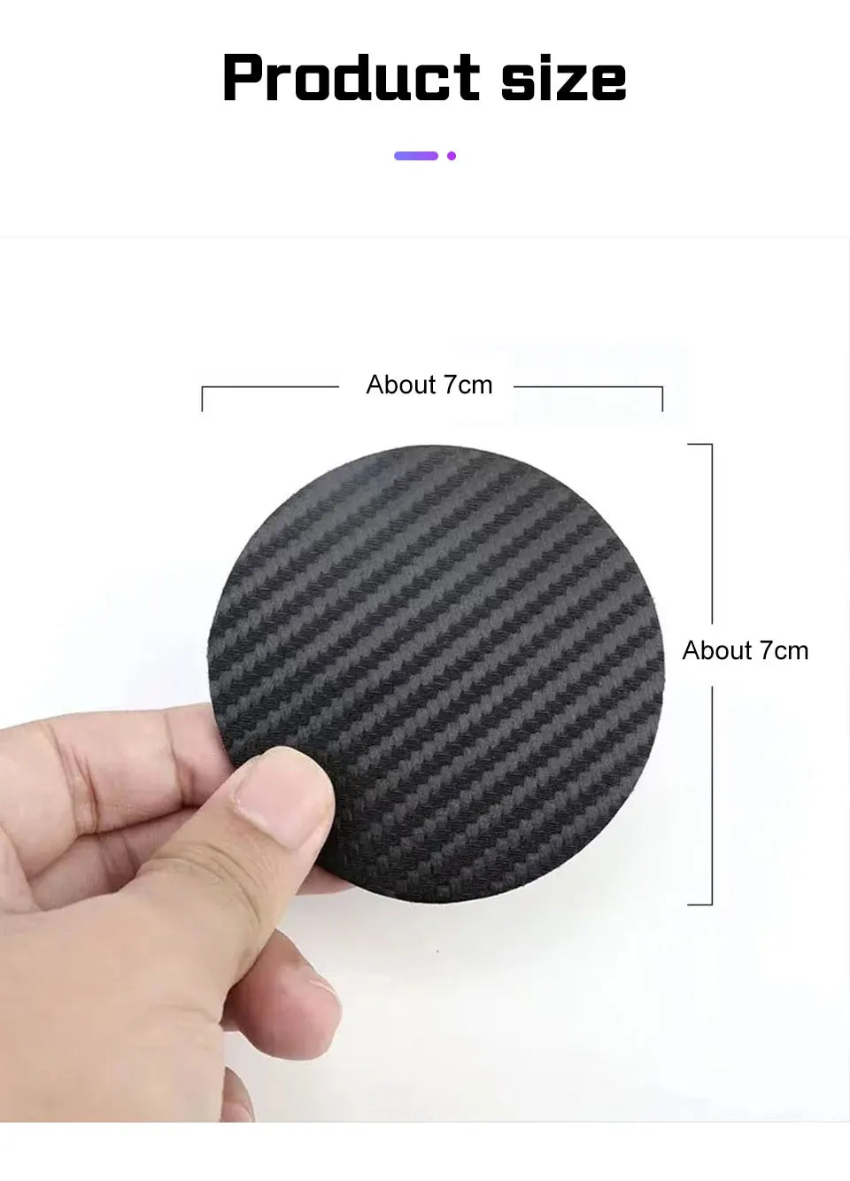 For Fiat 500 Punto 500x Bravo Stilo Ducato Abarth 500L 695 125 Car Coaster Water Cup Anti-slip Pad Water Cup Bottle Holder Mat