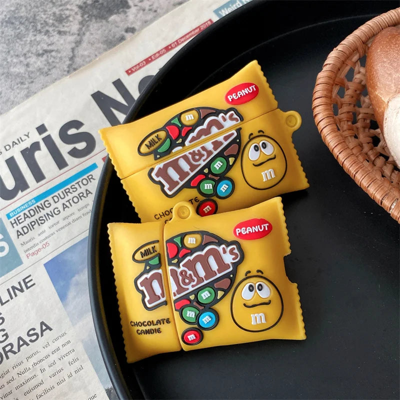 3D Ice Cream Puppy Cartoon Cover for AirPods 4 Case Cute Earphone Case for AirPods Pro 3 2 Charging Cover for AirPods 4 3 2 1