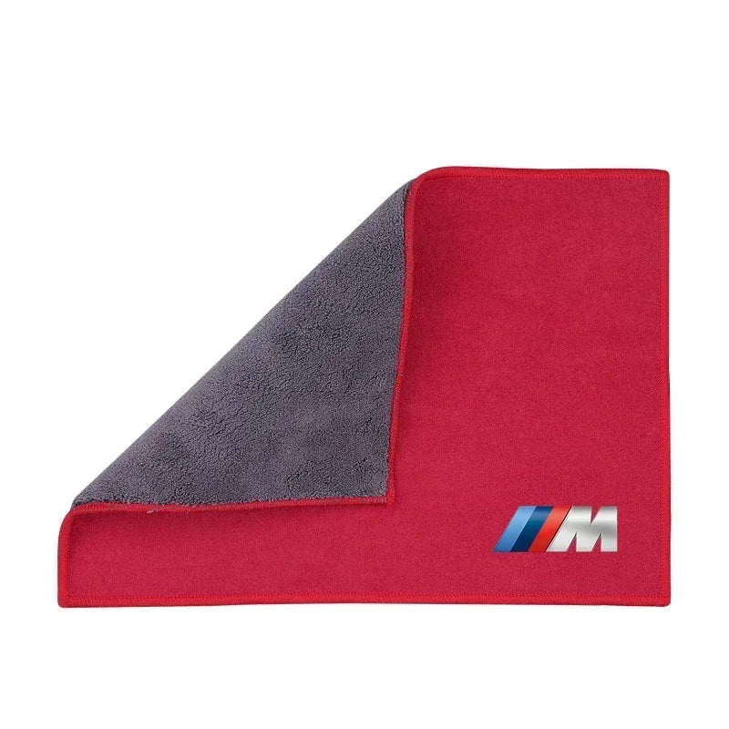 Microfiber Towel Car Cleaning Care Accessories For BMW E46 E90 E60 F30 F10 E39 E36 F20 G30 G20 E87 E92 E91 E30 F11 F31 X1 X2 X3