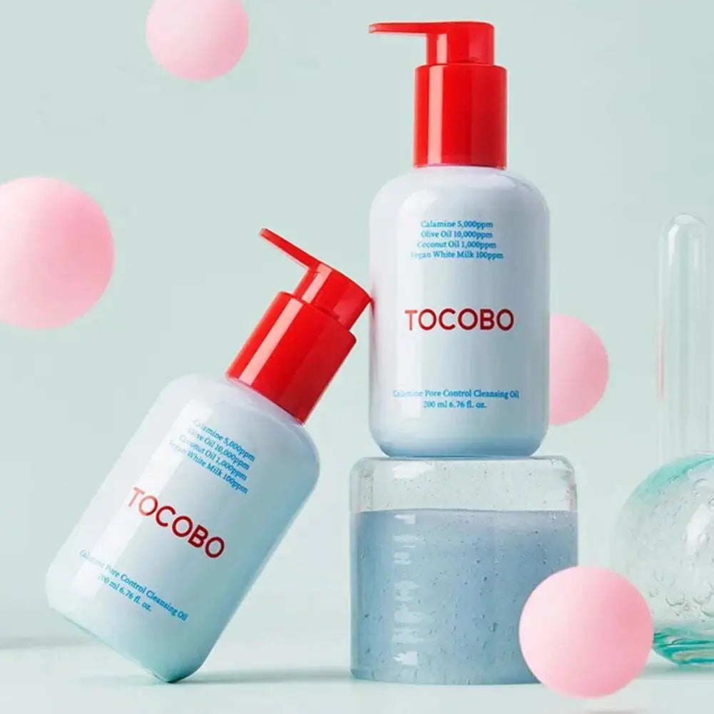 200ml TOCOBO Hearthstone Pore Cleansing Makeup Removing Relieving Nourishing Easy Rinse Avoid Residue Removing Oil For All Skin