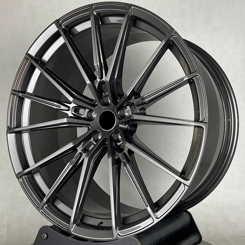 New Deep Concave 1-piece Forged Multi Spoke Passenger Car Alloy Wheels 5x120 5x112 5x1143 18-23 Inch