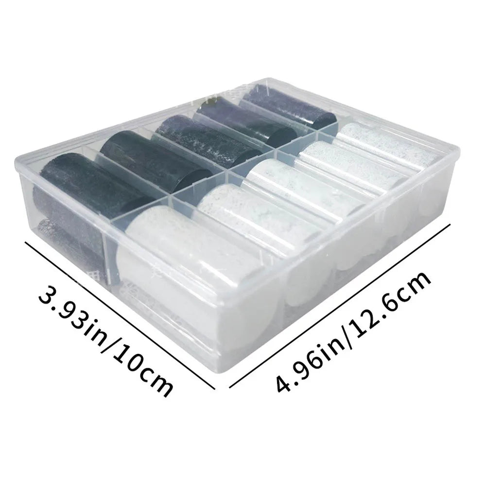10 Rolls 2.5*50cm Sexy Lace Nail Foils Black White Transfer Paper Nail Art Stickers Stripe Lace Manicure Decals Nail Decorations