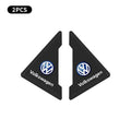 2Pcs Car Door Corner Cover Bumper Anti-scratch Protector For Volkswagen TSI TDI R32 MK4 GTI Golf Polo Tiguan Passat Jetta Touran