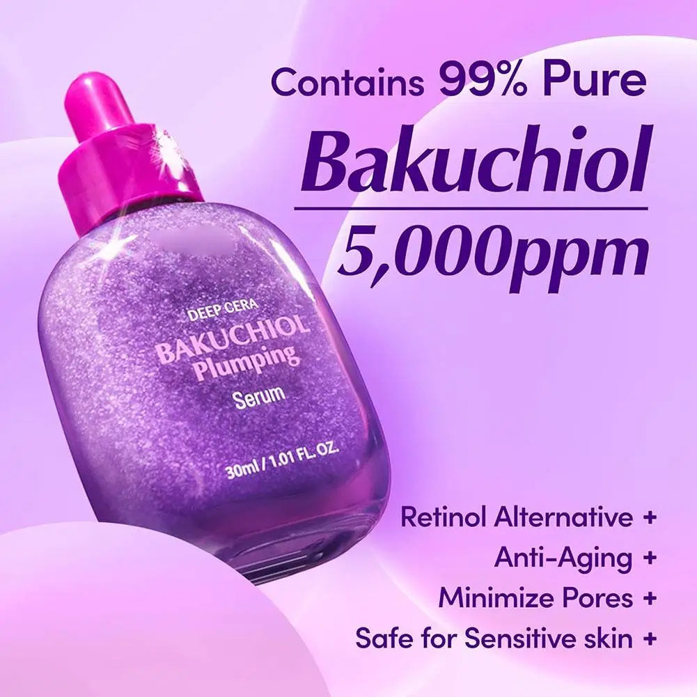 EQQUALBERRY Bakuchiol Plumping Serum with Ceramide & Psoralol Rich Capsule Cream Moisturizing Cream Korean Skincare
