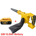 Dewalt 2 in 1 Cordless Air Blower & Vacuum Cleaner Electric Dust Computer Collector Leaf Duster Power Tools For 18V Battery