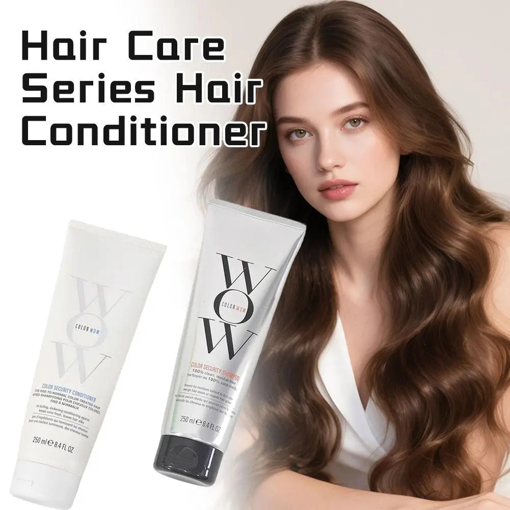 Colorn Wow Anti-Frizz Conditioner Mousse Volume Defining Spray Super Natural Softness Root Smoothing And Smoothing Hair Serum
