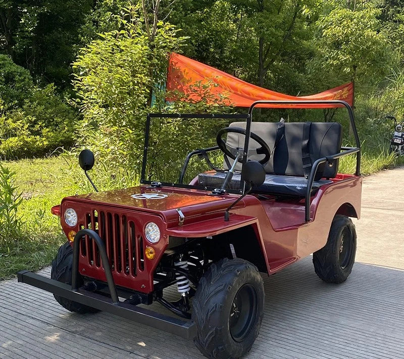 All-terrain adult electric farmer beach car off-road double leisure scenic kart